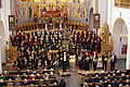 Der Aachener Bachverein gibt Konzerte in der Aachener Kirche St. Michael. 