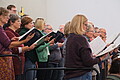 Die Kantorei der Auferstehungskirche - hier bei einem Konzert im Herbst 2022 - singt beim ökumenischen Wandelkonzert.