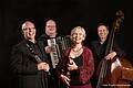 Johannes Flamm (Klarinette), Alfred Krauss (Akkordeon), Johanna Schmidt (Violine) und Werner Lauscher (Bass) sind "Dance of Joy".
