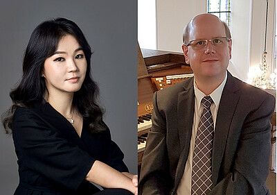 Jiyoun Kim und Gunther Antensteiner werden an drei Konzertabenden Francks gesamtes Orgelwerk aufführen.